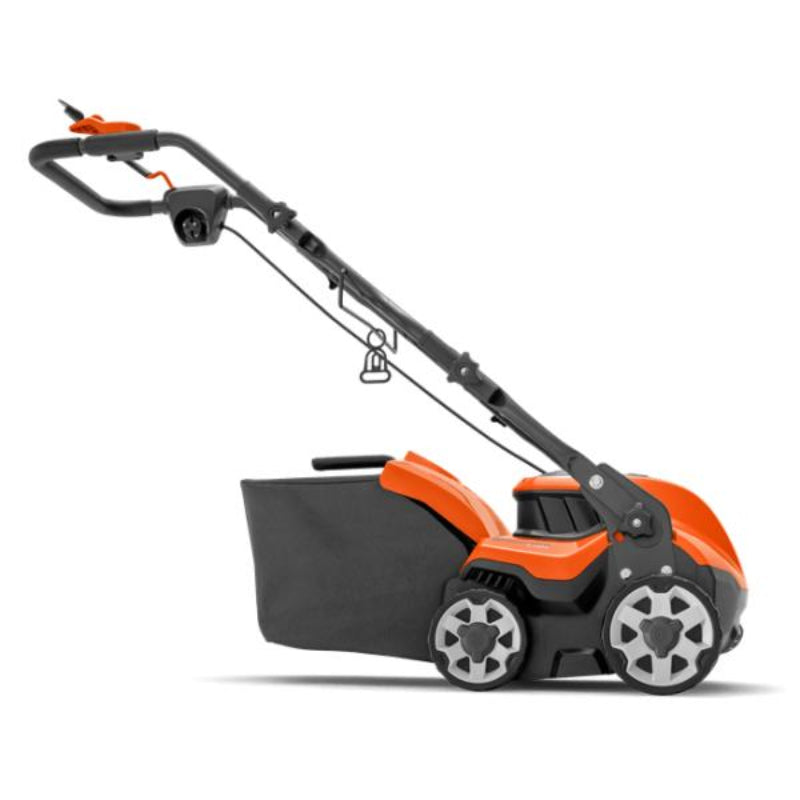 Scarificateur électrique HUSQVARNA S138C 1600 W 38 cm avec bac 45 L
