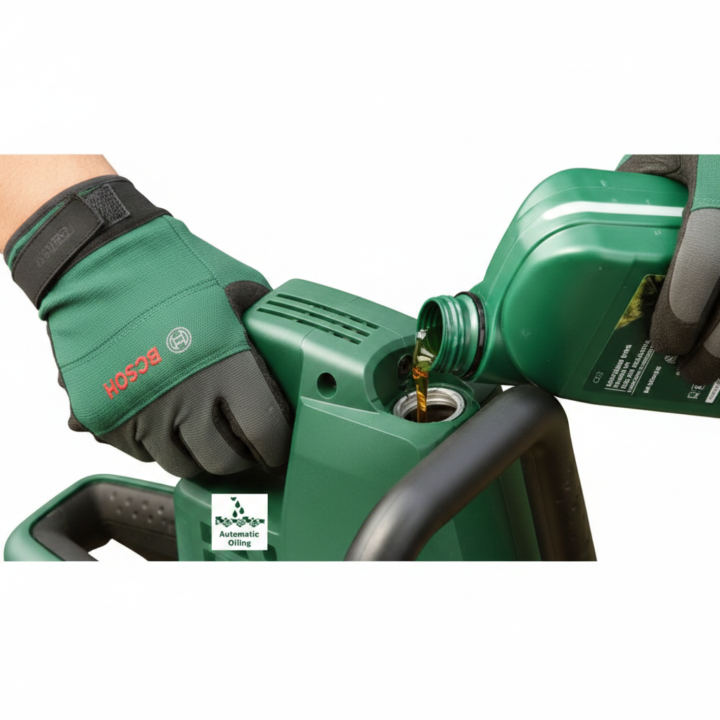 Tronçonneuse électrique Bosch UniversalChain 35 – Guide 35 cm – 1800 W