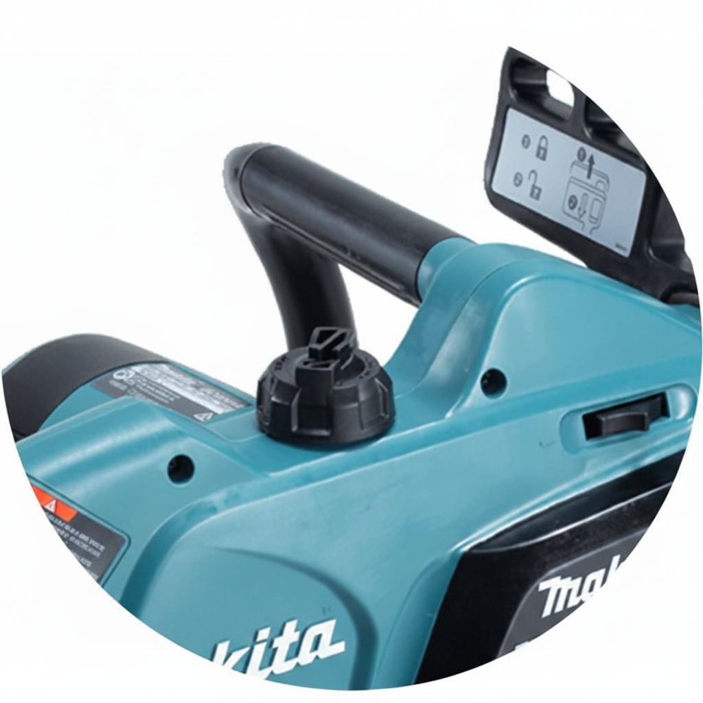Makita UC3041A - Détail poignée