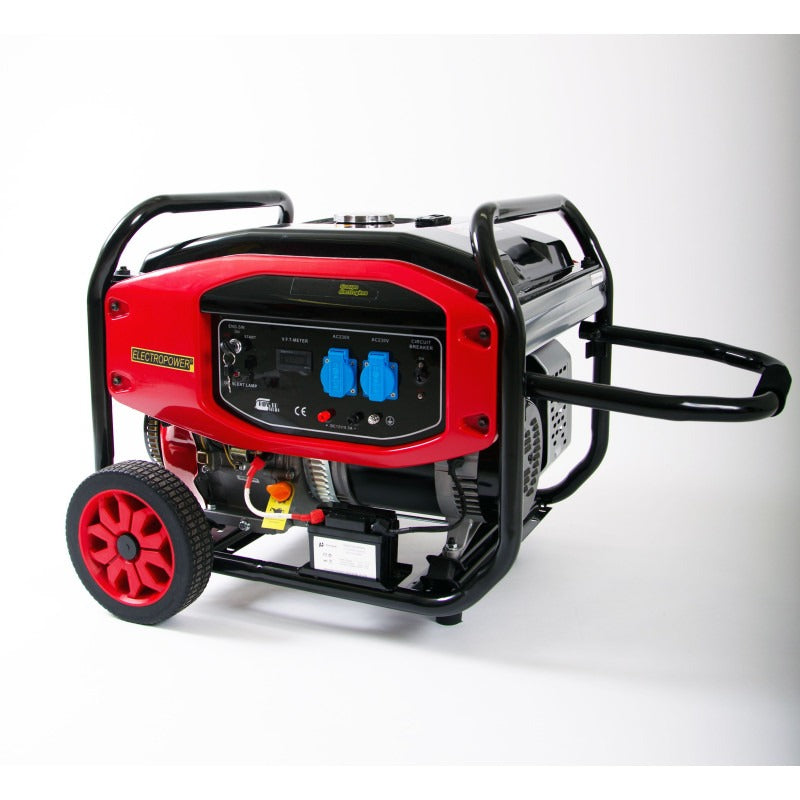 Groupe électrogène ELECTROPOWER MEP5.5GE 5500 W AVR Démarrage électrique Kit brouette