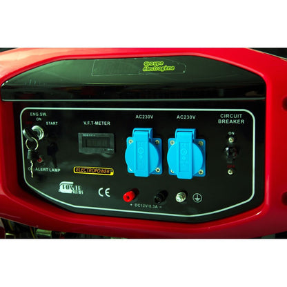 Groupe électrogène ELECTROPOWER MEP5.5GE 5500 W AVR Démarrage électrique Kit brouette