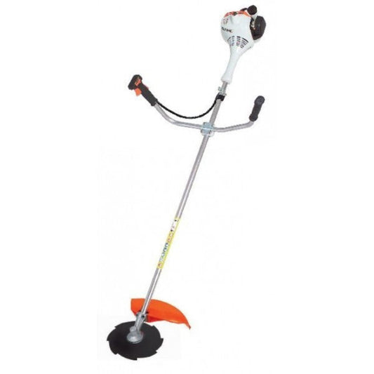 Débroussailleuse thermique STIHL FS 55 27,2 cm³ 0,75 kW avec tête TrimCut C 32-2 et couteau 8 dents