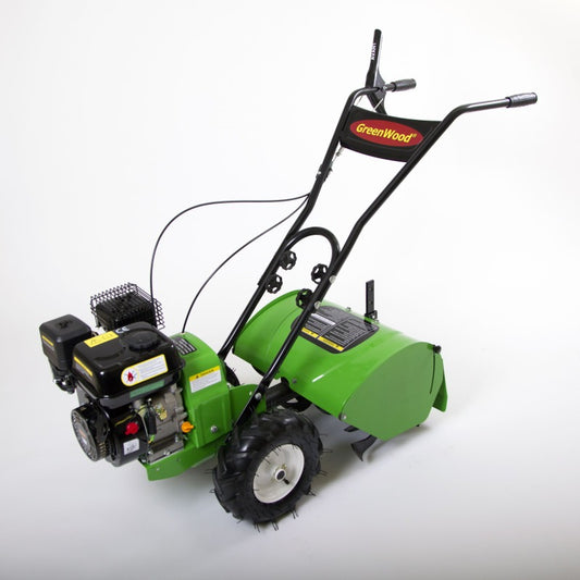 Rotovator GREENWOOD GW-RT7PACK 7 CV 207 cm³ Motoculteur à fraises arrière 50 cm