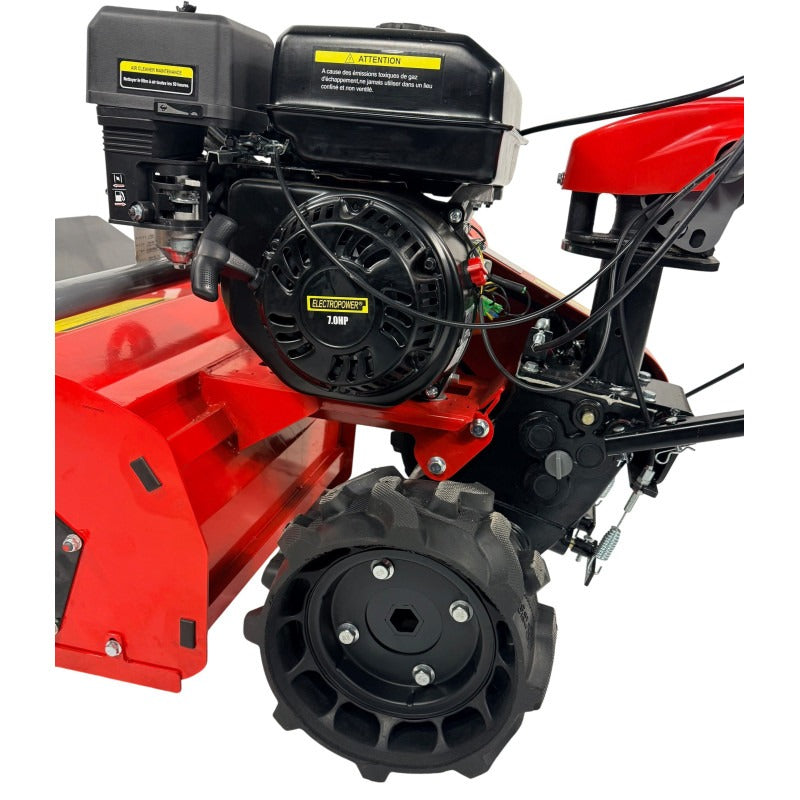 Tondeuse broyeuse à fléaux ELECTROPOWER MEP-TD50S 7 CV 36 fléaux largeur 50 cm