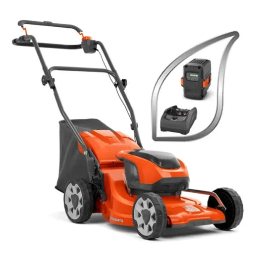 HUSQVARNA-Tondeuse à Batterie  LC 137i 36V – Batterie 40-B140 + Chargeur Inclus