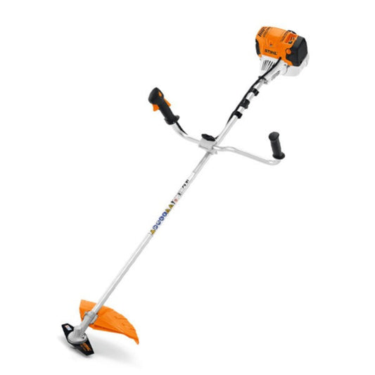 Débroussailleuse thermique STIHL FS 91 28,4 cm³ 0,95 kW avec couteau taillis 250-3 et harnais double