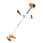 Débroussailleuse thermique STIHL FS 91 28,4 cm³ 0,95 kW avec couteau taillis 250-3 et harnais double
